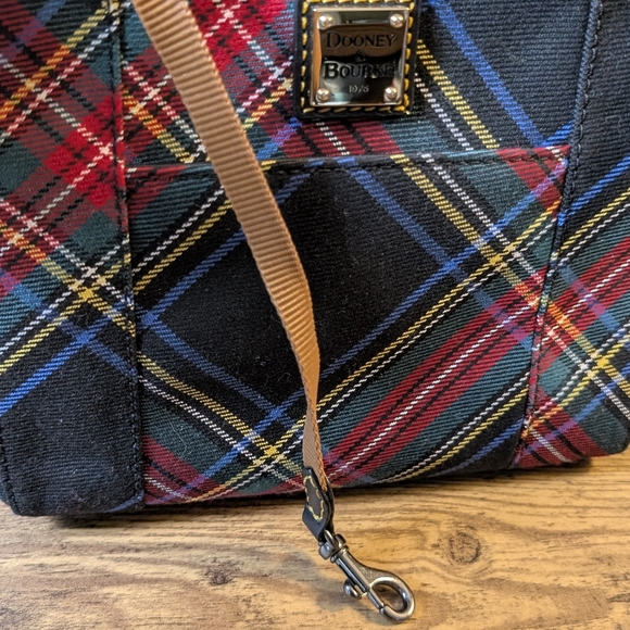 NWT Dooney and Bourke Tartan Plaid Marlee Crossbody Purse Bag - Picture 6 of 14